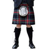 Black Stewart Tartan Argyll Kilt Outfit