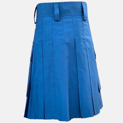 Blue Utility Kilt - view 3