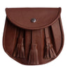 Brown Leather Rob Roy Sporran