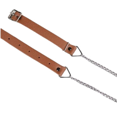 Brown Celtic Embossed Leather Sporran - view 2