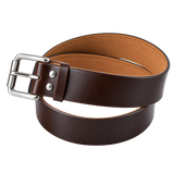 Brown Prong Leather Kilt Belt