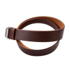 Brown Simple Leather Kilt Belt