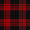 Cameron Black and Red Dress Modern Tartan Kilt - view 2