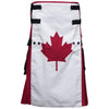 Canadian Flag Canvas Utility Kilt