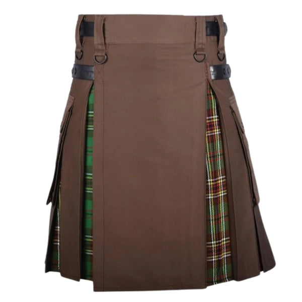 Cargo Hybrid Tartan Kilt For Men