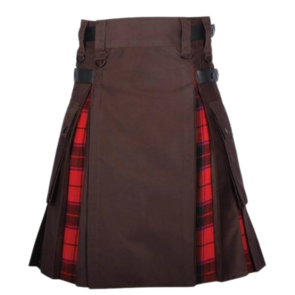 Cargo Hybrid Tartan Kilt For Men