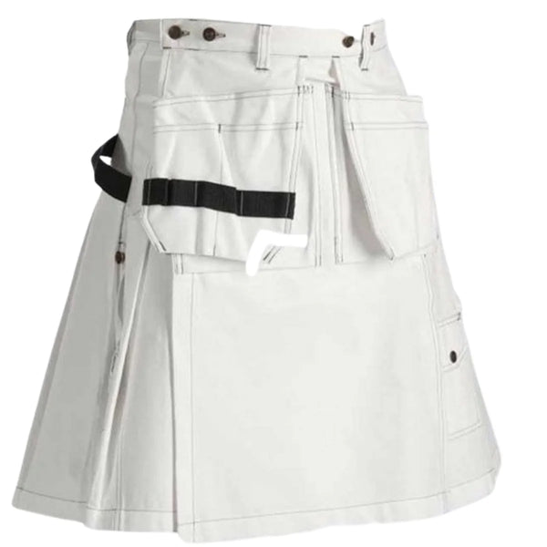 Carheartt White Work Utility Kilt