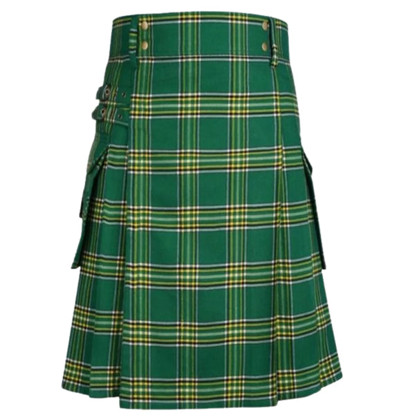 Choose Your Favorite Tartan Utility Kilt with Tartan Straps