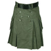 Custom Build Green Contemporary Kilt