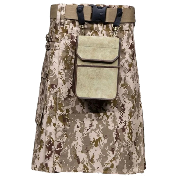 Digital Fashion Camo Utility Kilt
