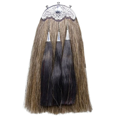 Dress Original Long Horse Hair Sporran With 5 Tassels - view 2