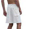 Falcon Designer White Utility Kilt For Men