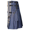 Fashion Utility Kilt With Chains