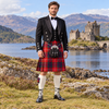 Fraser Red Modern Prince Charlie Kilt Outfit
