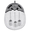 Full Dress Cream Calfskin Sporran With Ornate Thistle Design