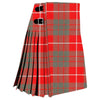 Hamilton Red Weathered Tartan Kilt