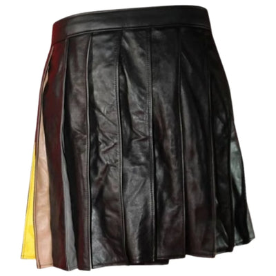 Handmade Fashion Leather Kilt - view 3