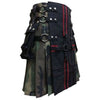 Interchangeable Camouflage Gothic Utility Kilt