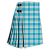 Lennox Dress Turquoise Tartan Kilt