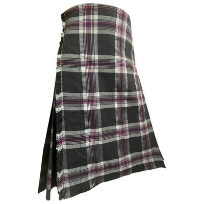 Lion Heart Grey Tartan Kilt - view 3