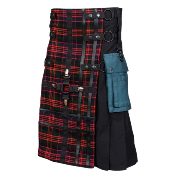 MacDonald Hybrid Tartan Kilt For Men
