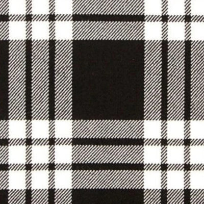 MacFarlane Black & White Ancient Tartan Kilt - view 2