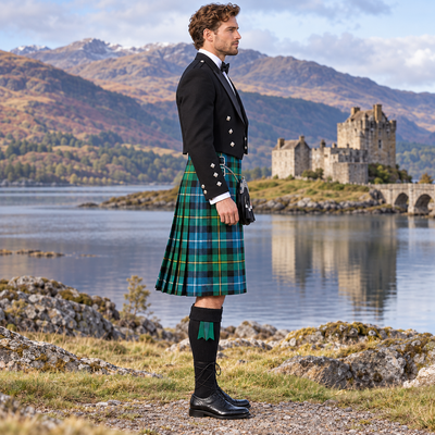Macneil of Barra Ancient Prince Charlie Kilt Outfit