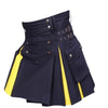 Men Women Mini Skirts Style Utility Kilt