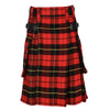 Men's Scottish Utility Kilt with Cargo Pockets - Wallace Tartan