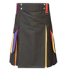 Modern Box Pleated Hybrid Kilt
