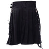 Modern Black Punk Kilt