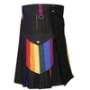 Modern Box Pleated Hybrid Kilt