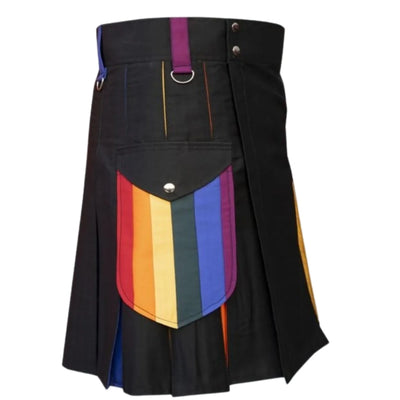 Modern Box Pleated Hybrid Kilt - view 2