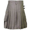 Modern Grey Utility Kilt