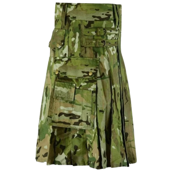 Multicam Tactical Utility Kilt For Men