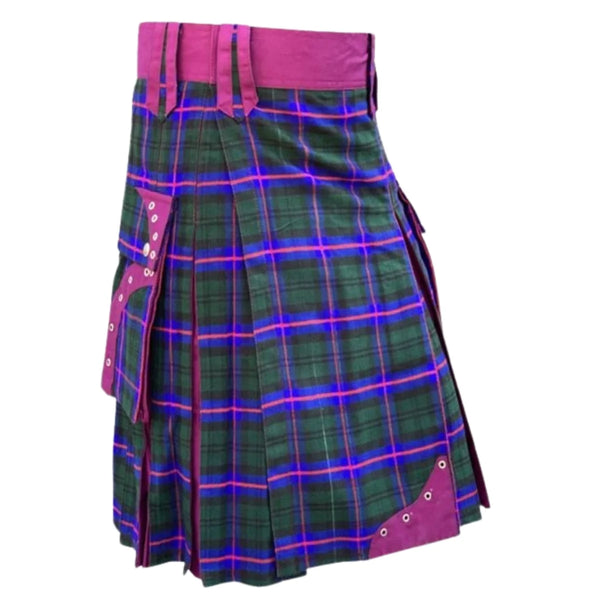 New Utility Style tartan Kilt