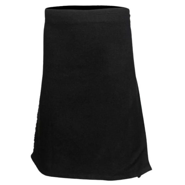 Plain Black Tartan kilt