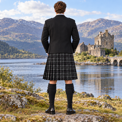 Scotland Kilt Outfit With Argyll Jacket