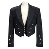 Prince Charlie Black Magee Wool Jacket And Waistcoat