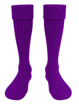 Purple Kilt Hose