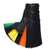 RainBow Utility Kilt For Men