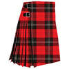 Ramsay Red Modern Tartan Kilt