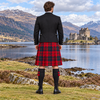Red Modern Tartan Argyle Outfit