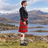 Royal Stewart Tartan Prince Charlie Kilt Outfit