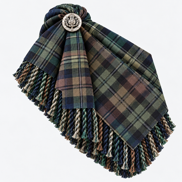 Black Watch Weathered Tartan Fly Plaid
