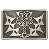 Silver Celtic Kilt Buckle