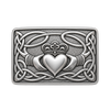 Silver Claddagh Kilt Buckle