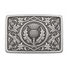 Silver Flower Kilt Buckle