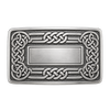 Silver Intricate Kilt Buckle