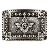 Silver Masonic Kilt Buckle